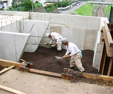 戸建住宅基礎工事