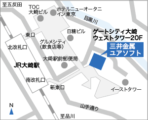 東京オフィスMAP