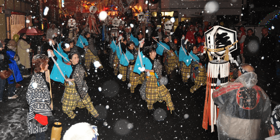 飛騨神岡初金毘羅宵祭