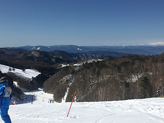 飛騨高山スキー場(ゲレンデからの景色)