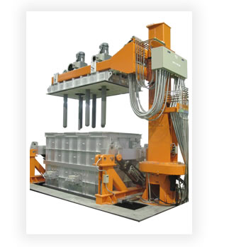 METALOCLEAN® TS (Hydraulic Lifting & Rotary & Tilting System)