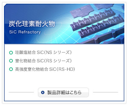 炭化珪素耐火物の詳細